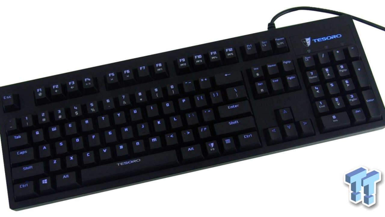 Tesoro Excalibur Illuminated Mechanical Gaming Keyboard Review