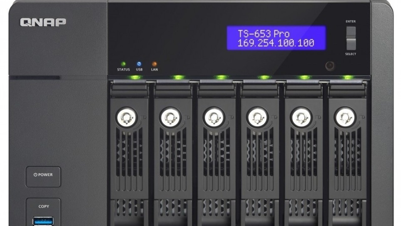 QNAP TS-653 Pro NAS Review - Six Bays and a Cache Option