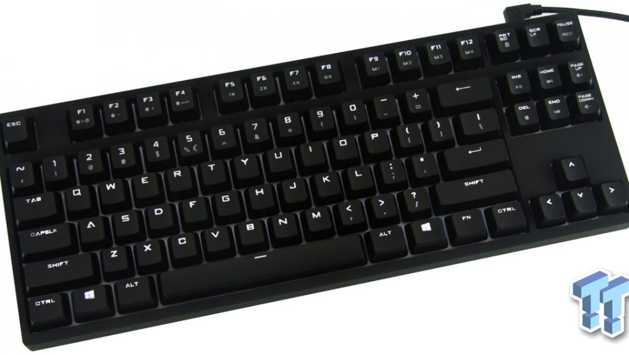 CMStorm QuickFire Rapid-i TKL Mechanical Gaming Keyboard Review