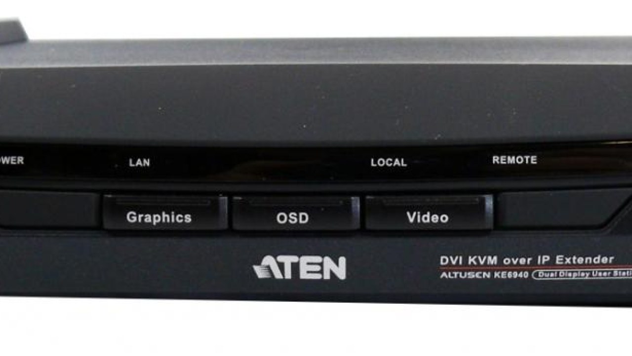ATEN KE6940 DVI KVM over IP Extender Review