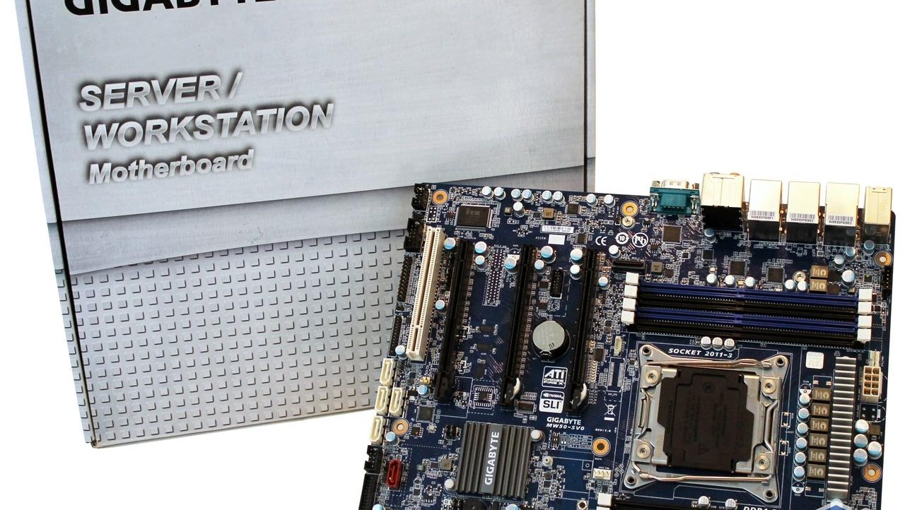 GIGABYTE MW50-SV0 (Intel C612) Workstation Motherboard Review