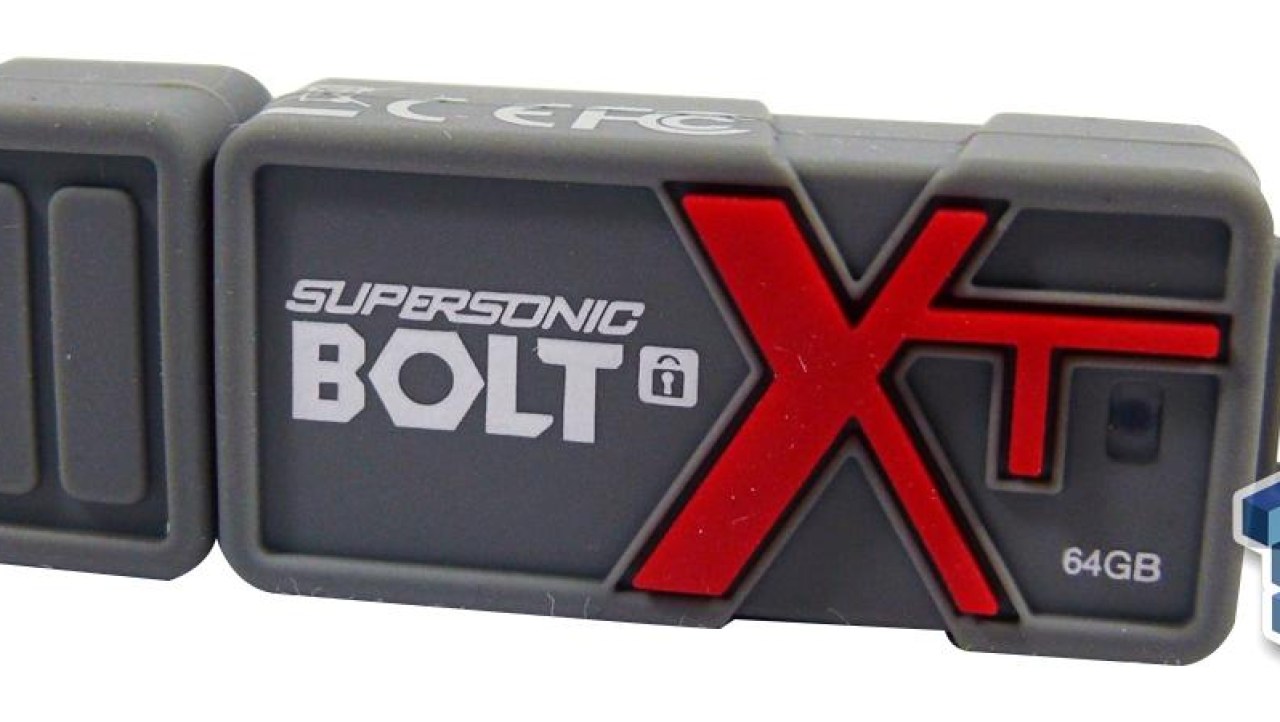 Patriot Supersonic Bolt XT 64GB Secure USB 3.0 Flash Drive Review