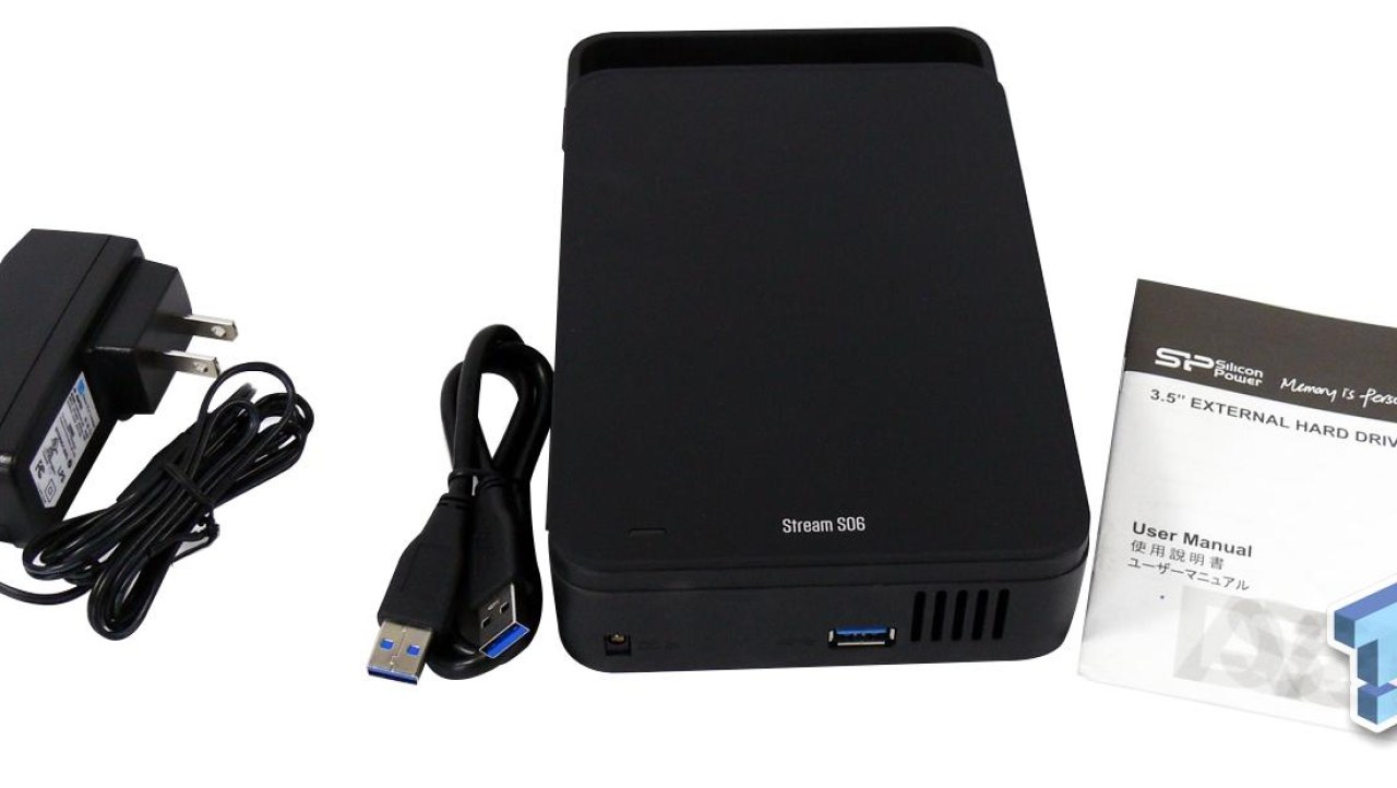 Silicon Power Stream S06 3TB External HDD Review