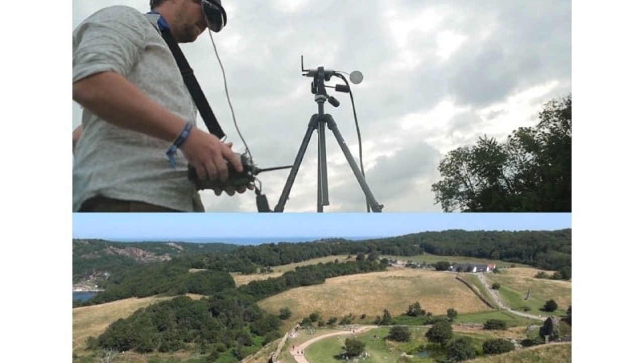 Use a remote control plane to become a bird with first-person flying