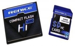Renice S8 64GB SDHC UHS I and 32GB H1 Compact Flash Review