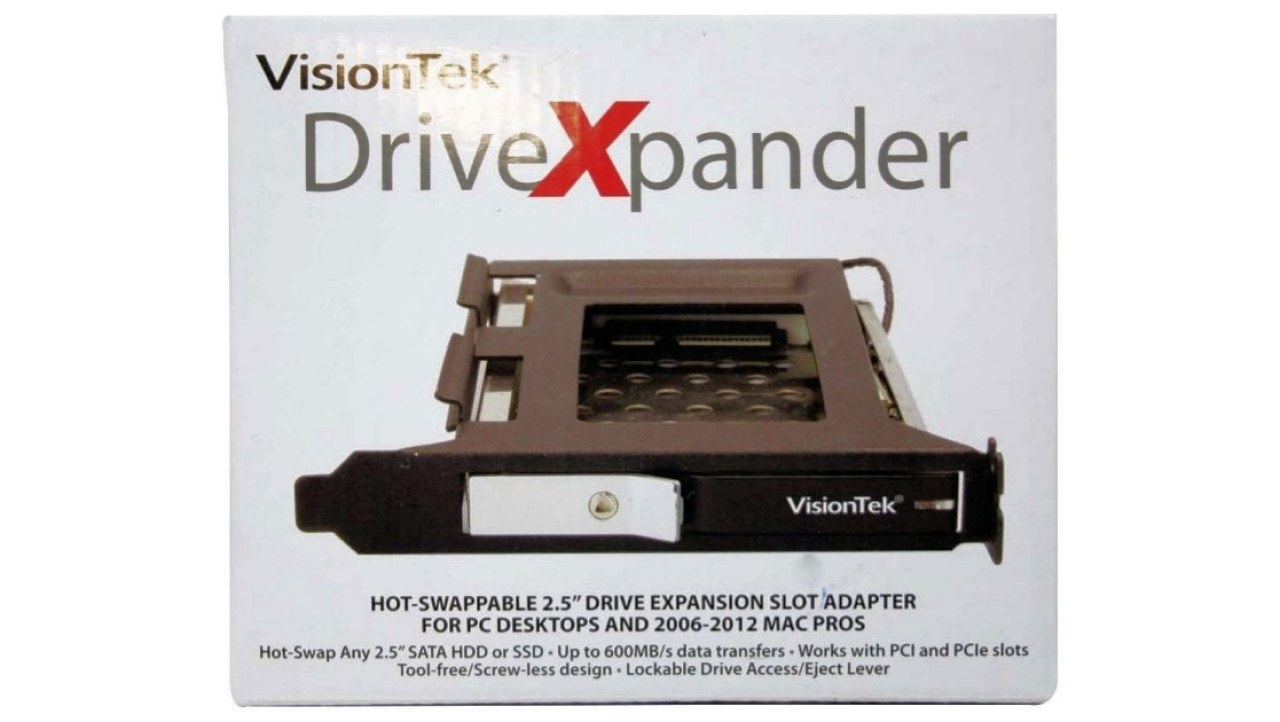 VisionTek DriveXpander Hot-Swappable 2.5inch Expansion Adapter Review