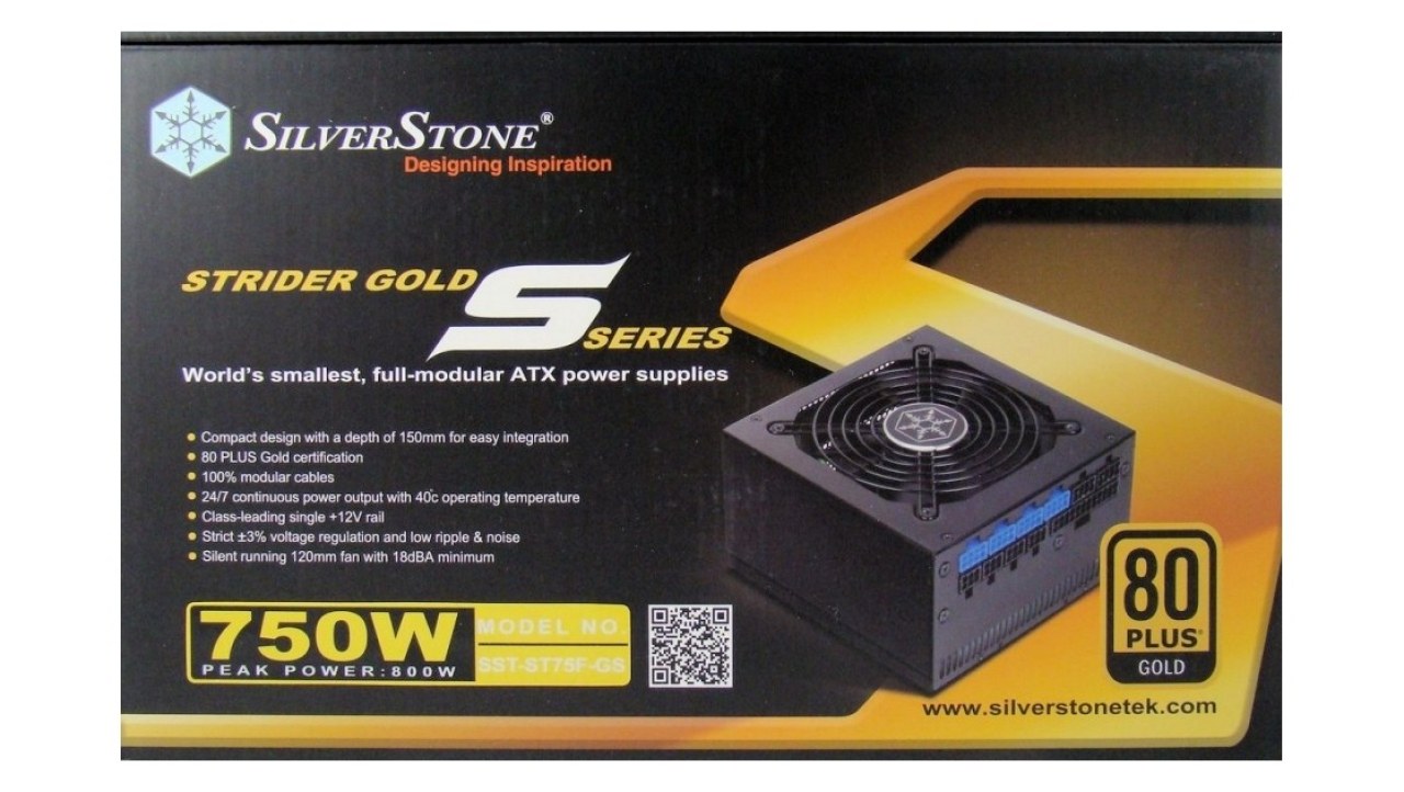SilverStone SST-ST75F-GS 750W 80 PLUS Gold Power Supply Review