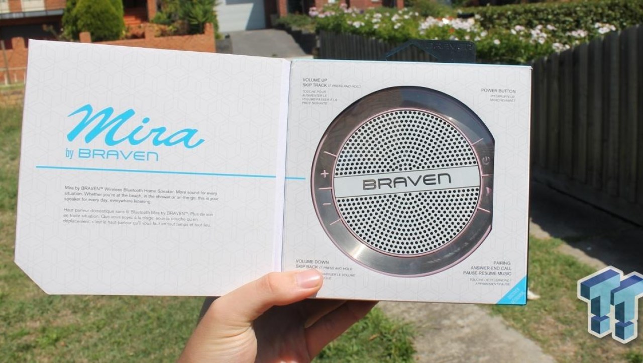 Braven Mira Water Resistant Bluetooth Portable Speaker Review