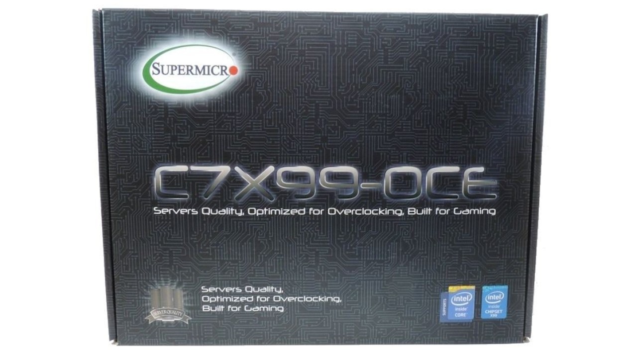 Supermicro C7X99-OCE (Intel X99) Motherboard Review