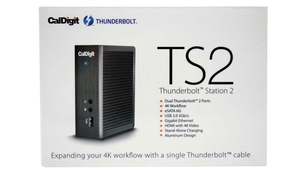 CalDigit Thunderbolt Station 2 Docking Device Review