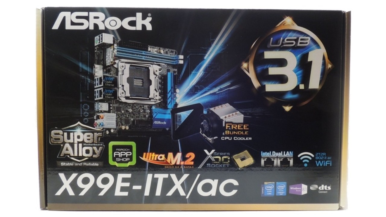 ASRock X99E-ITX/ac Mini-ITX (Intel X99) Motherboard Review