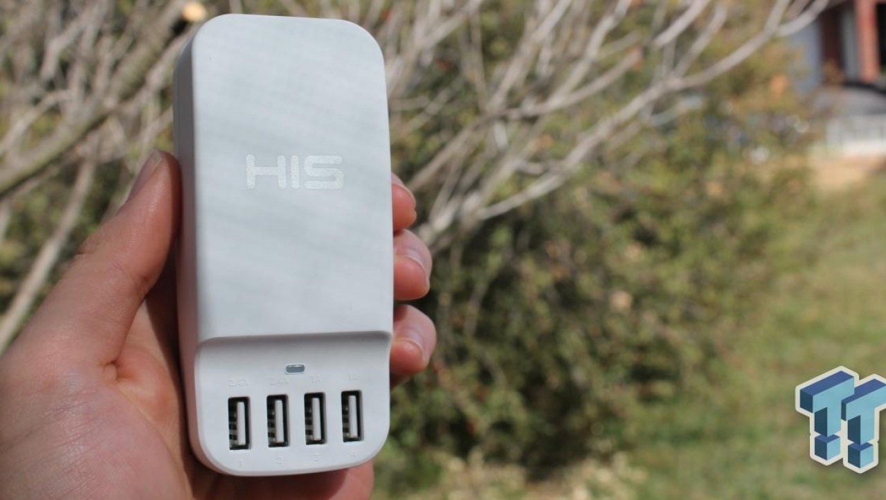 HIS 4-port USB Desktop AC Charger Review