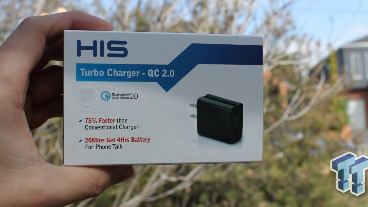 HIS Turbo Charger QC 2.0 AC Wall Charger Review