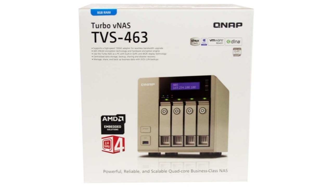 QNAP Turbo vNAS TVS-463 SMB NAS Appliance Review