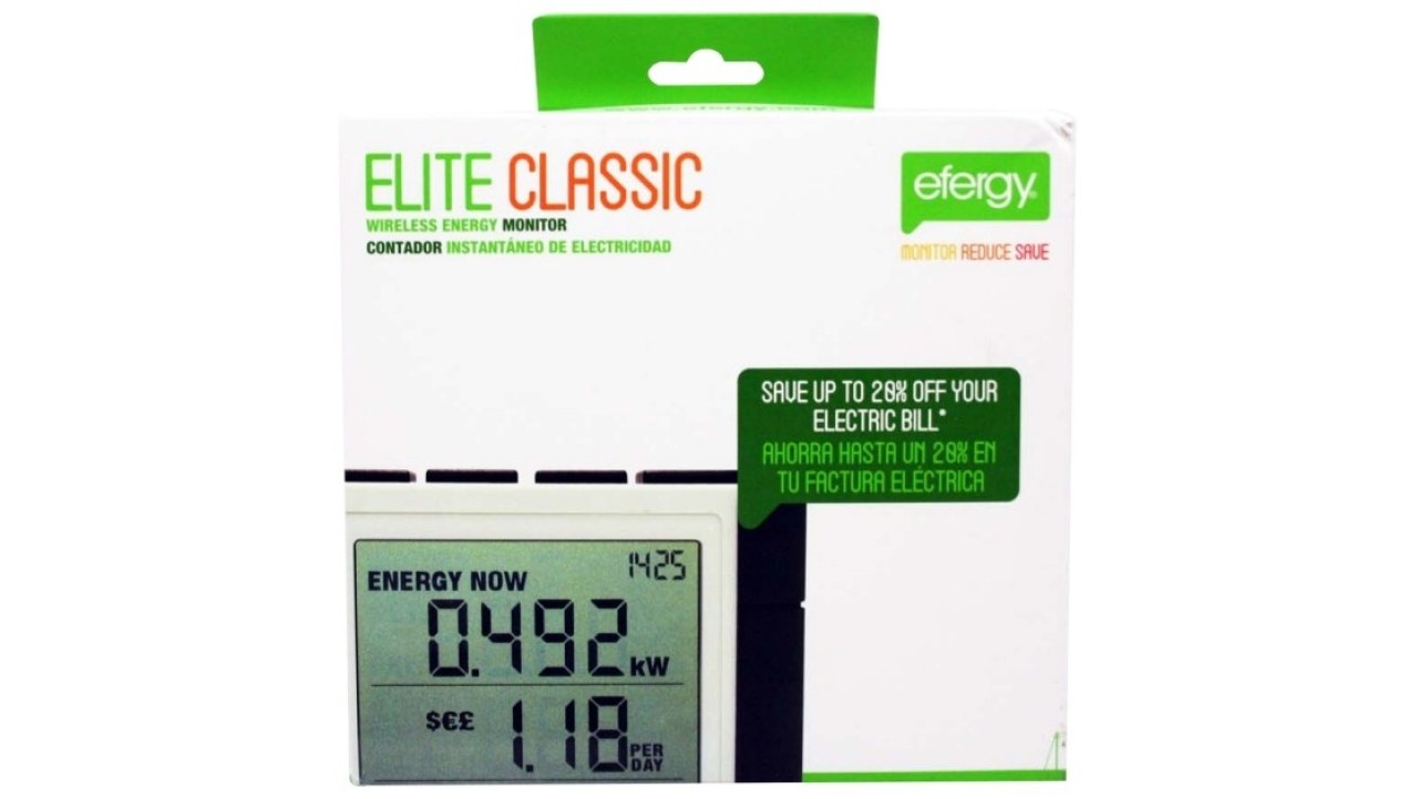 Efergy Elite Classic Whole Home Power Monitor Review