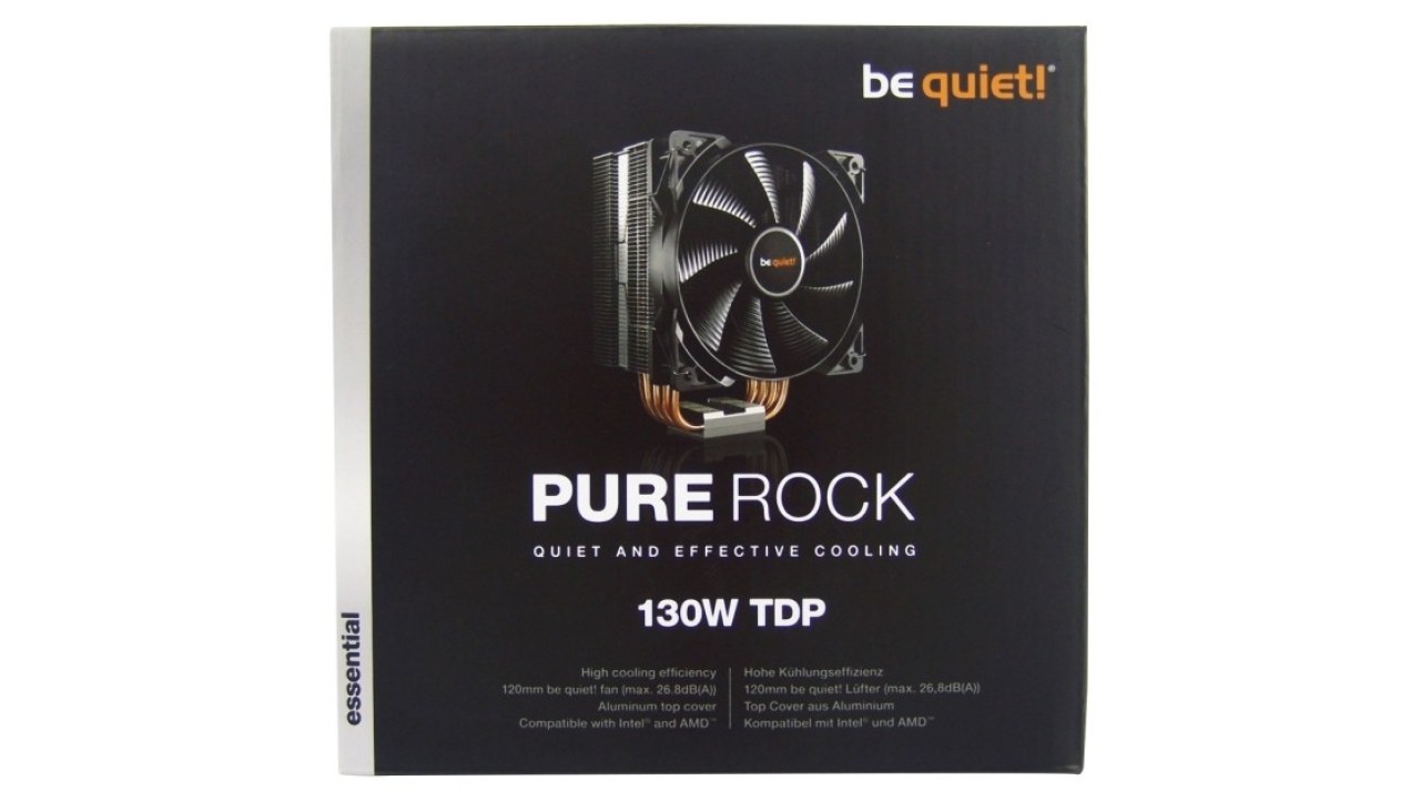 be quiet! Pure Rock CPU Cooler Review