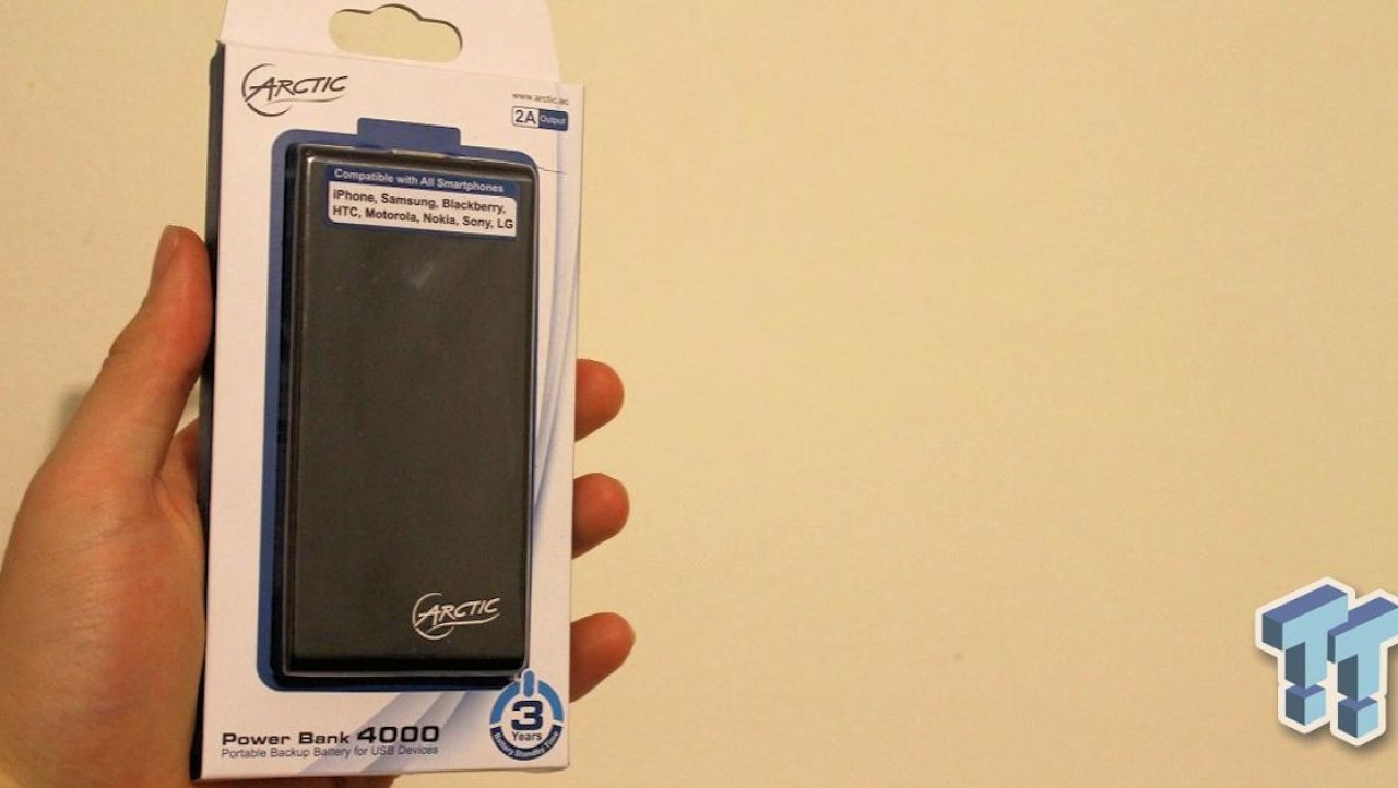 ARCTIC Power Bank 4000 Portable Smartphone Battery Review