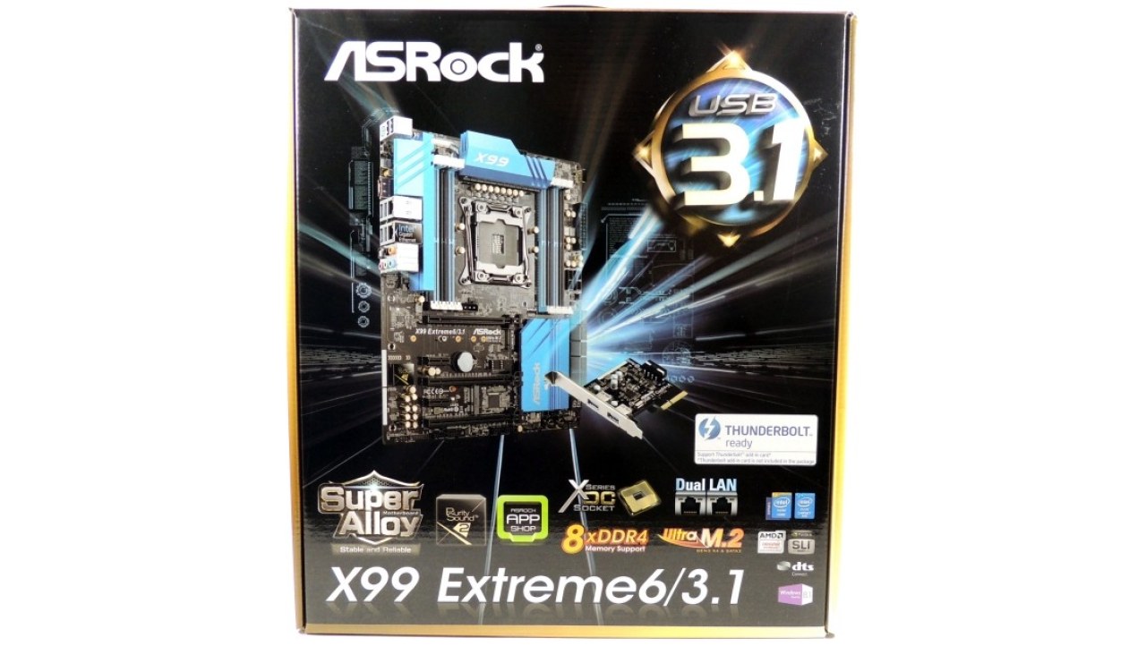 ASRock X99 Extreme6/3.1 (Intel X99) Motherboard Review
