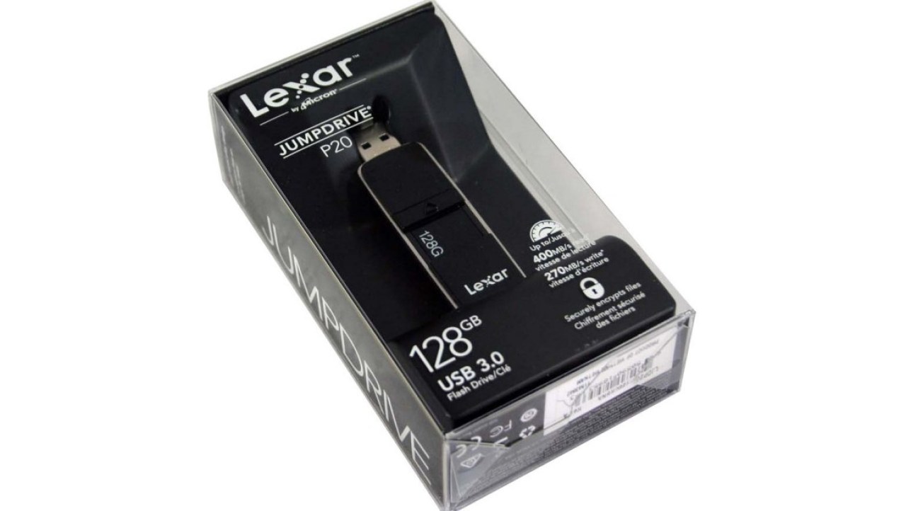 Lexar JumpDrive P20 128GB USB 3.0 Flash Drive Review