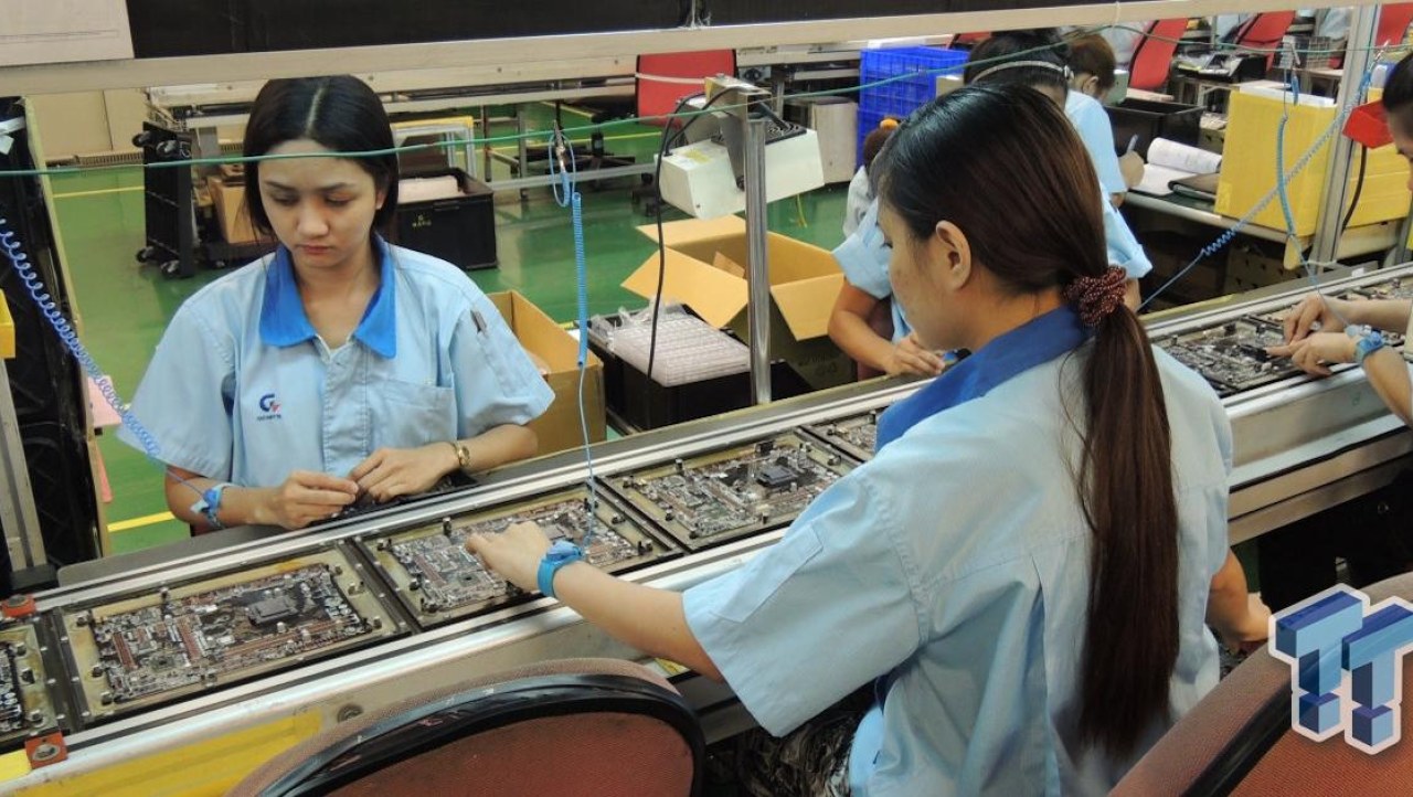 How to make a motherboard (GIGABYTE Nanping Factory Tour)