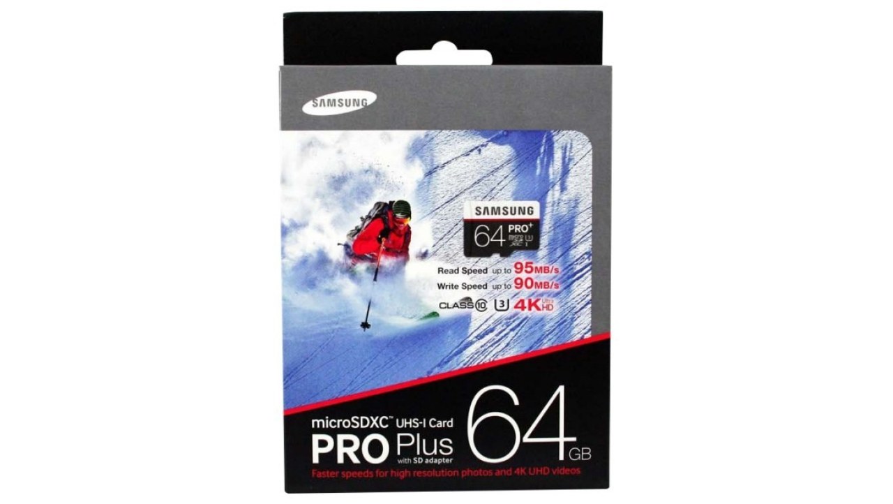 Samsung PRO+ 64GB MicroSDXC Memory Card Review