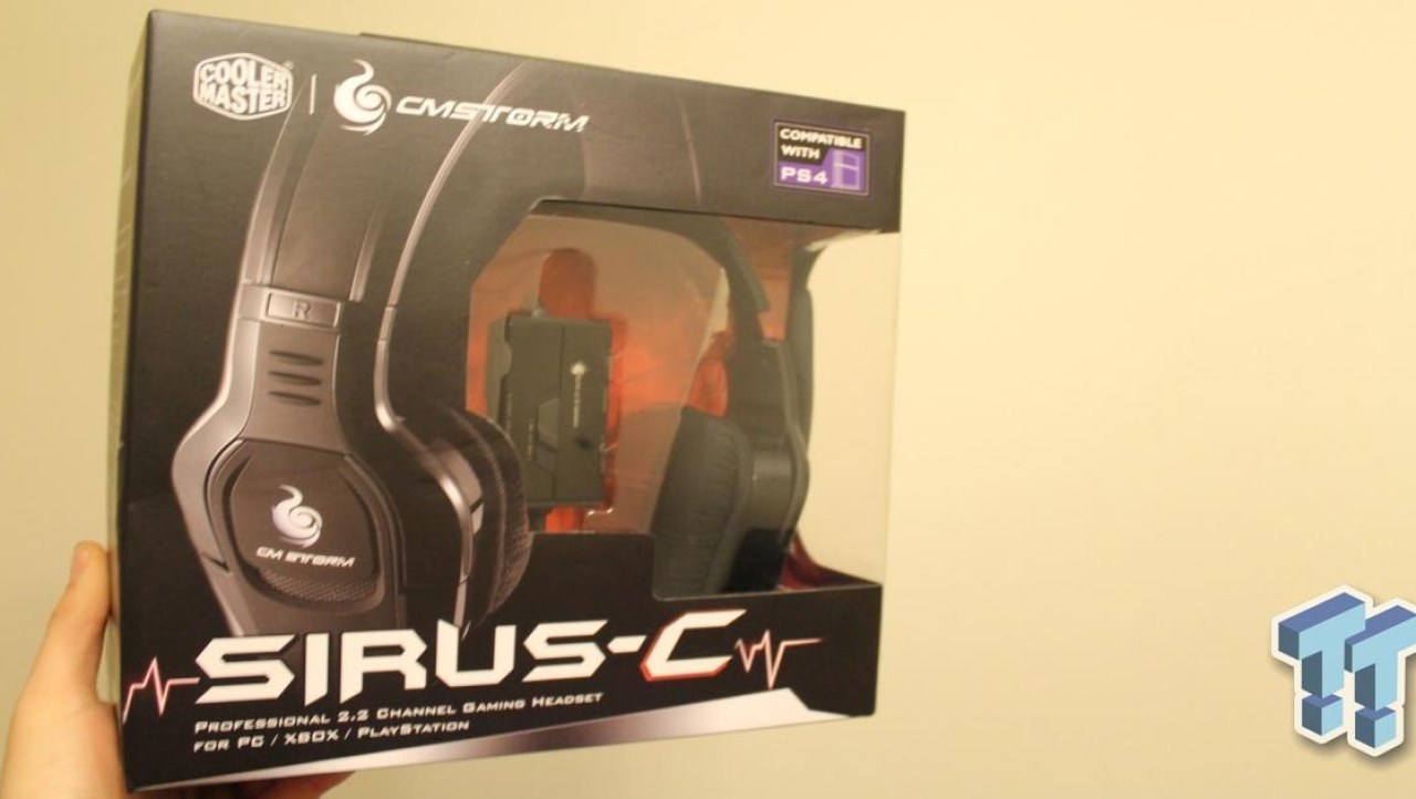CM Storm Sirus-C Professional 2.2 Gaming Headset Review