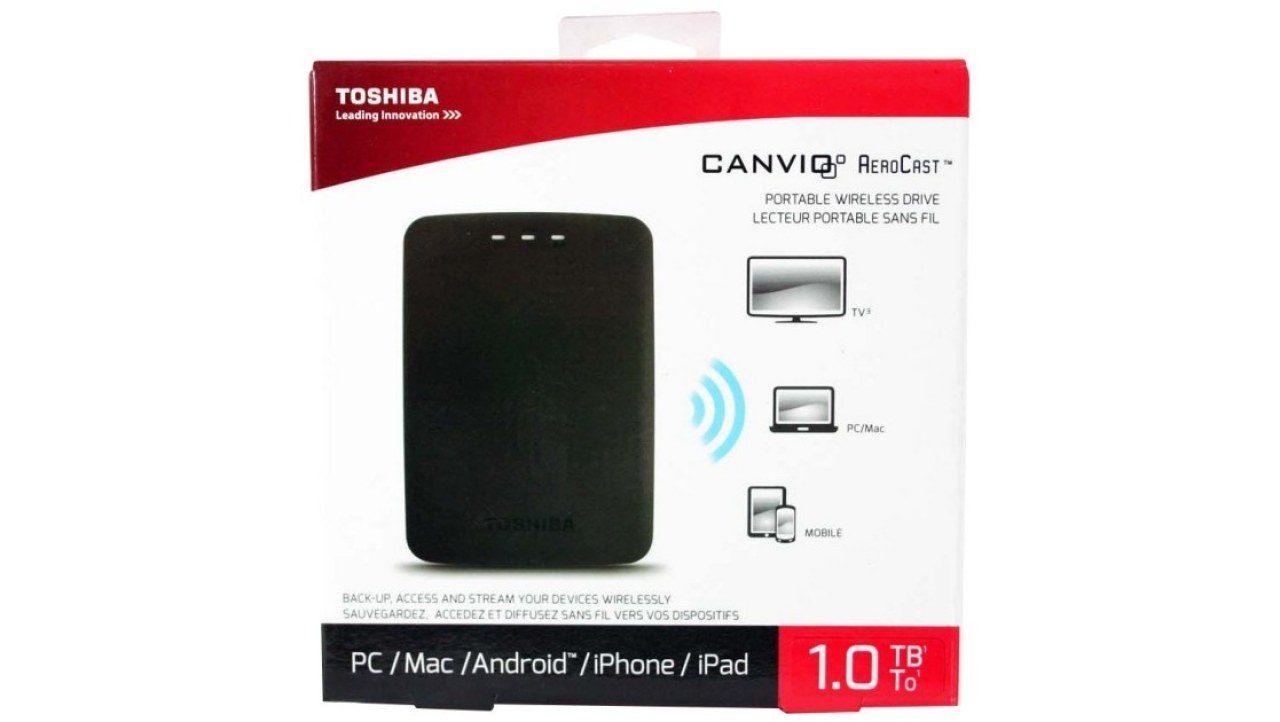 Toshiba Canvio AeroCast Mobile Wireless Storage Device Review