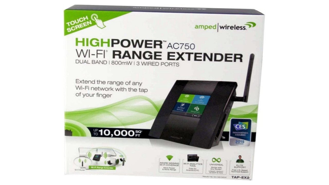 Amped Wireless TAP-EX2 AC750 Wireless Range Extender Review
