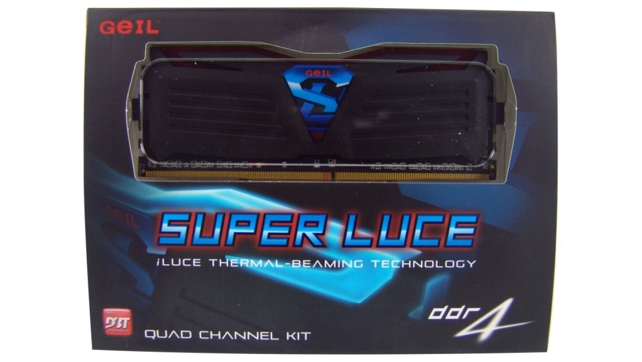 GeIL Super Luce DDR4-3400 16GB Quad-Channel Memory Kit Review
