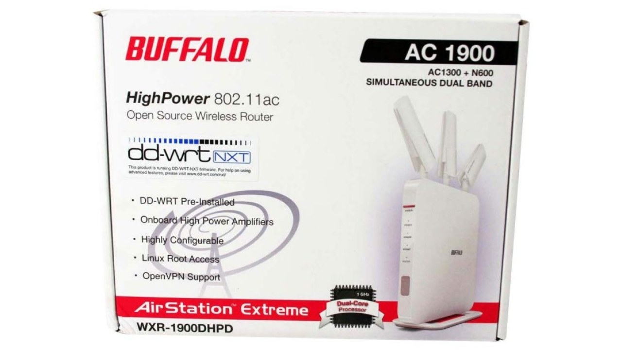 Buffalo WXR-1900DHP DD-WRT NXT AC1900 Wireless Router Review
