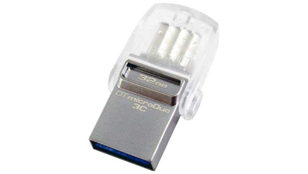 Kingston DataTraveler microDuo 3C USB 3.1 Type-C Flash Drive Review