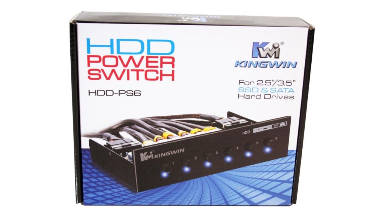 Kingwin HDD-PS6 Hard Drive Power Switch Review