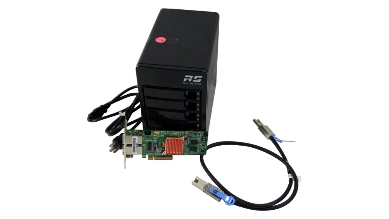 HighPoint RocketStor 6414AS Four-Bay Hardware RAID Tower Review