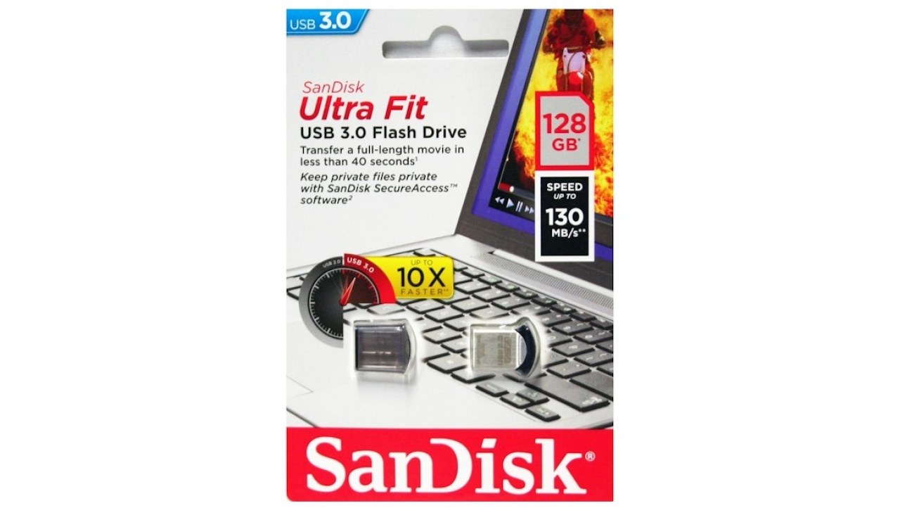 SanDisk Ultra Fit 128GB USB 3.0 Flash Drive Review
