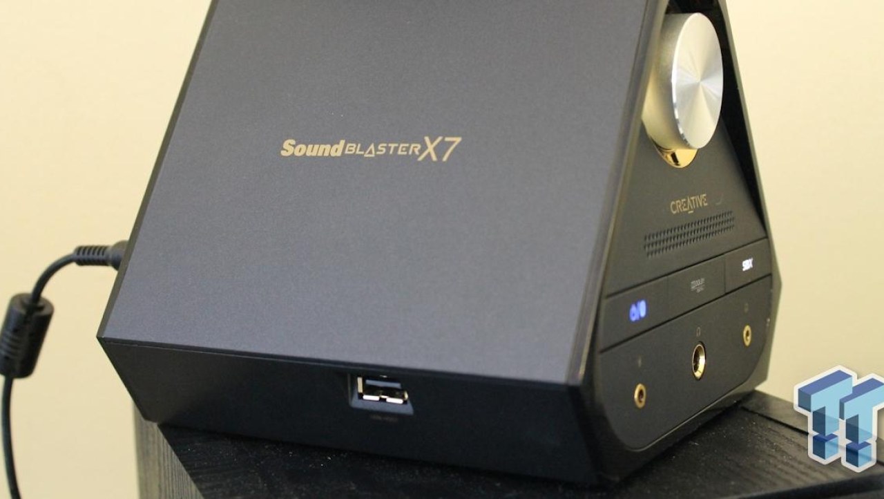 Creative Sound Blaster X7 External USB DAC Amplifier Review
