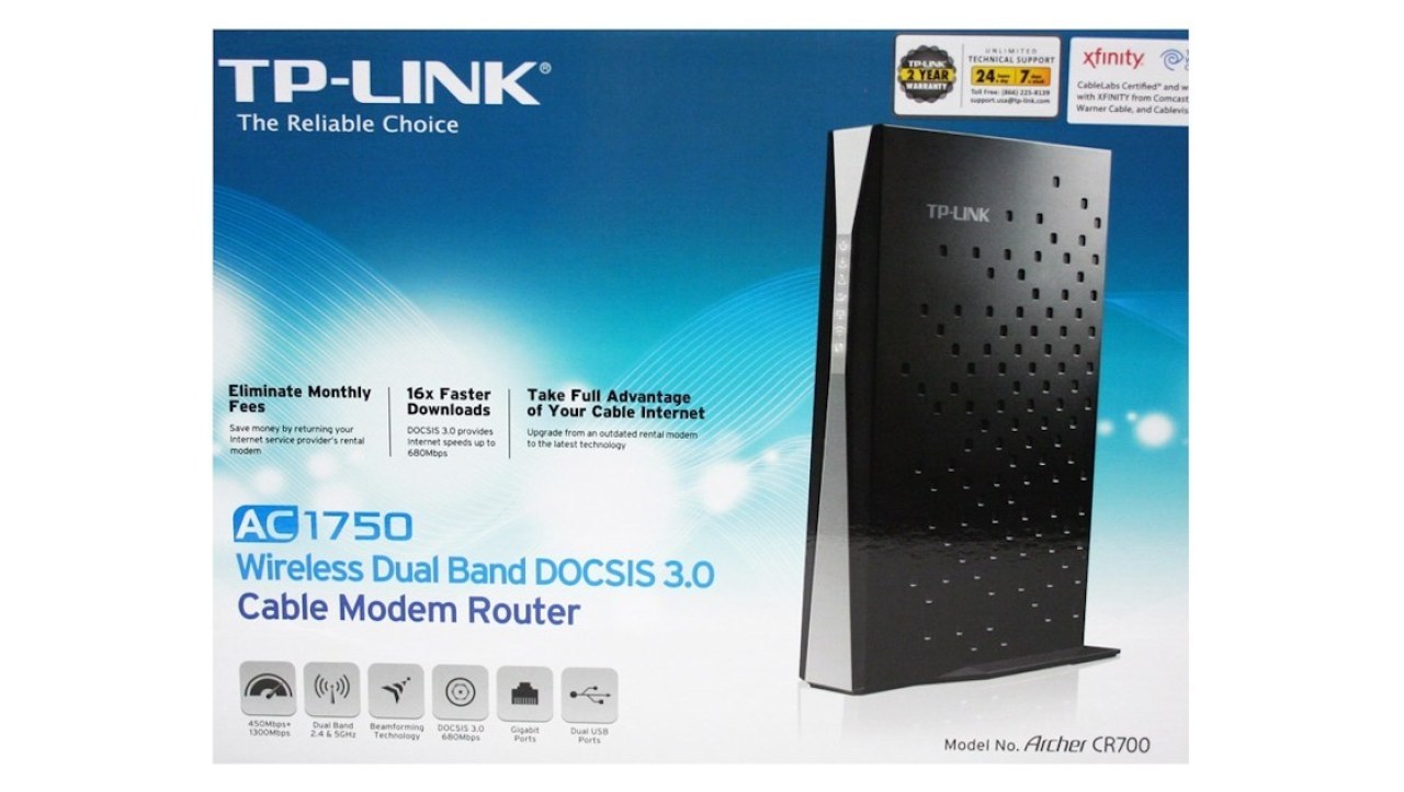 TP-LINK Archer CR700 DOCSIS 3.0 Cable Modem Router Review