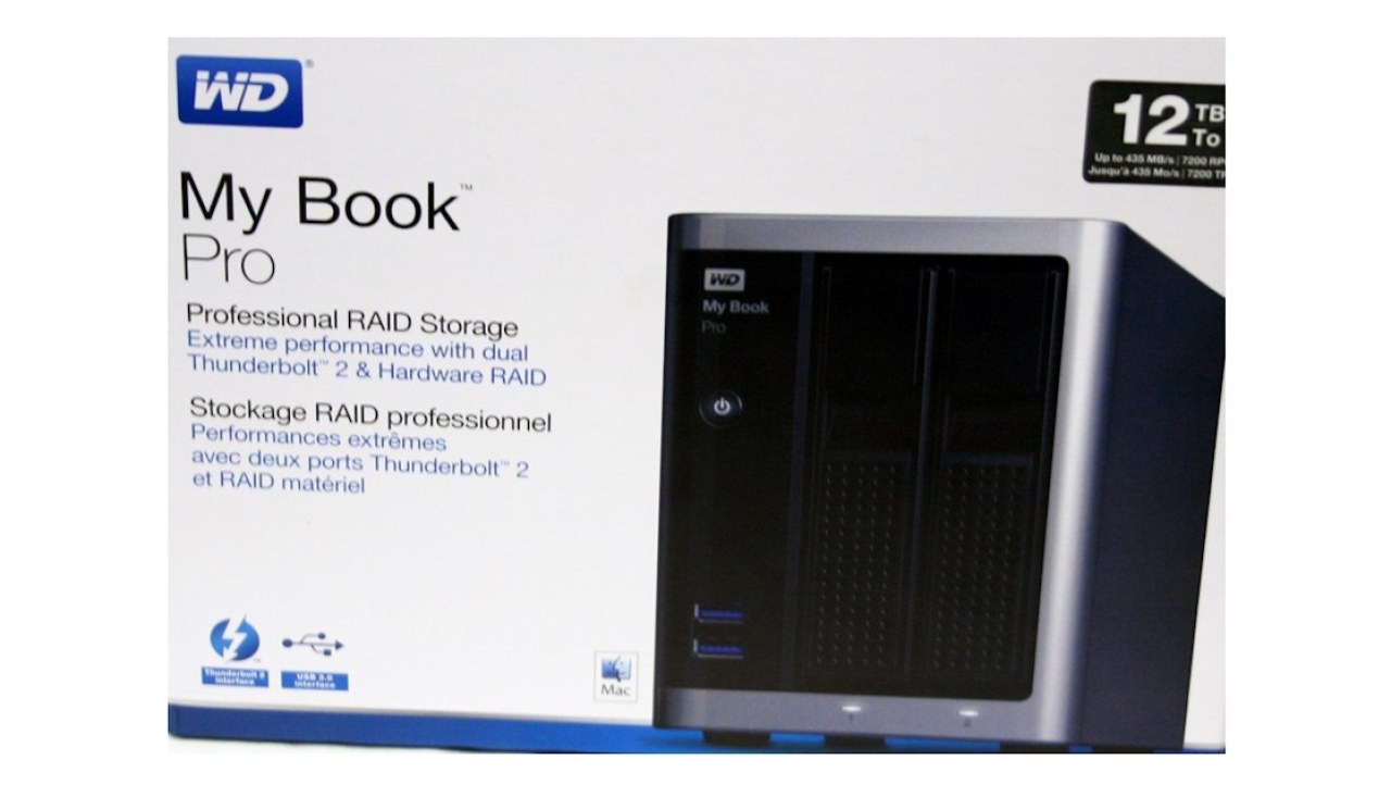 WD My Book Pro 12TB Thunderbolt 2 RAID Storage Unit Review