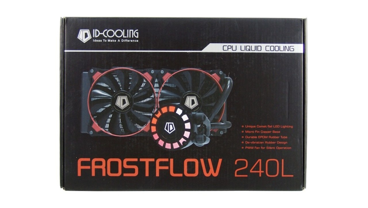 ID-Cooling Frostflow 240L CPU Liquid Cooler Review