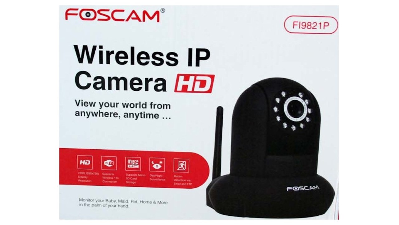 Foscam FI9821P 720p HD Wireless IP Camera Review
