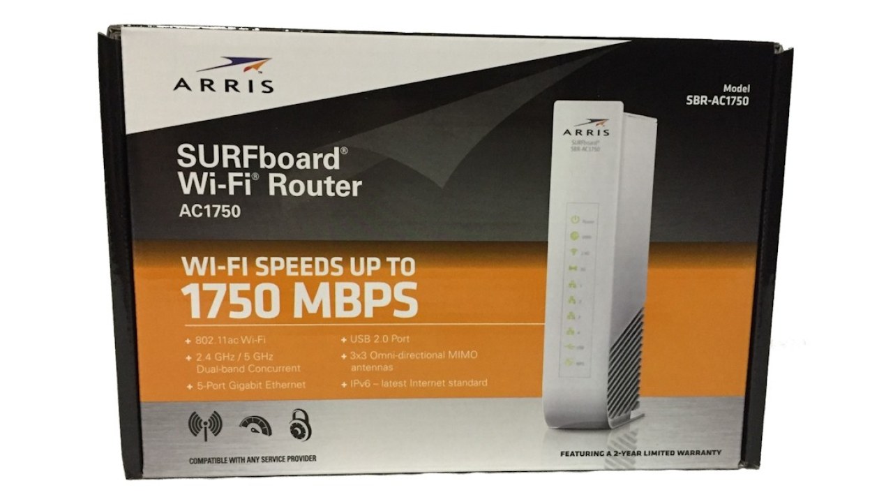 Arris Surfboard SBR-AC1750 Wireless Router Review