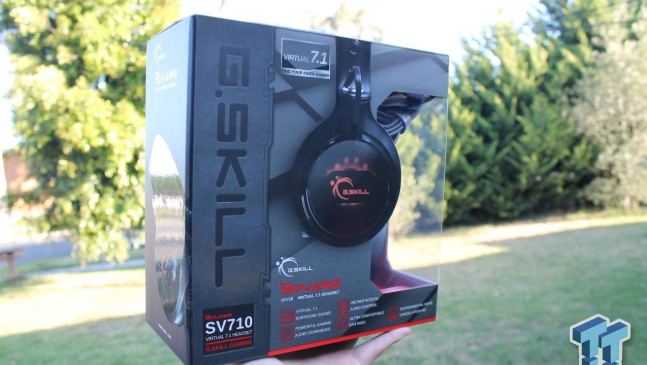 G.SKILL Ripjaws SV710 Virtual 7.1 Gaming Headset Review