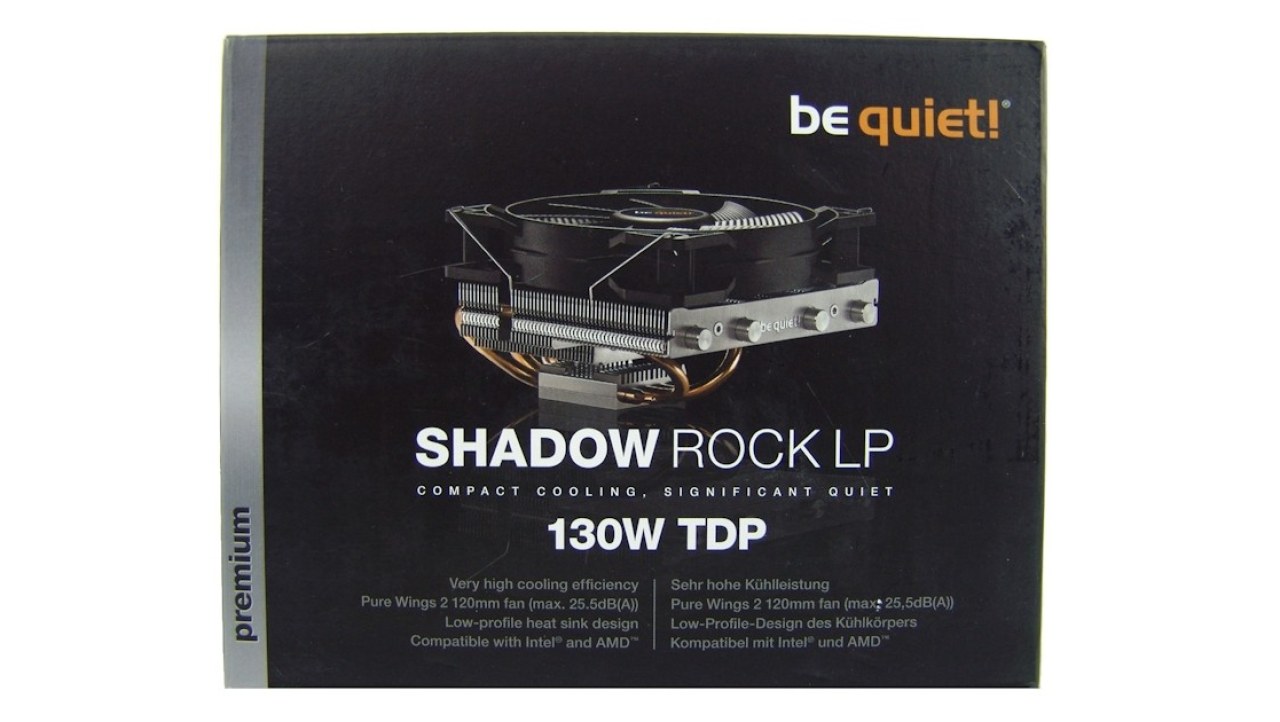 be quiet! Shadow Rock LP Compact CPU Cooler Review