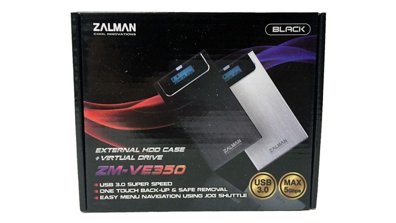 Zalman VE350 USB 3.0 External HDD Enclosure Review