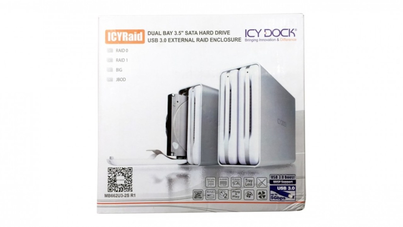 ICY DOCK ICYRAID MB662U3 Two-Bay External Storage Enclosure Review