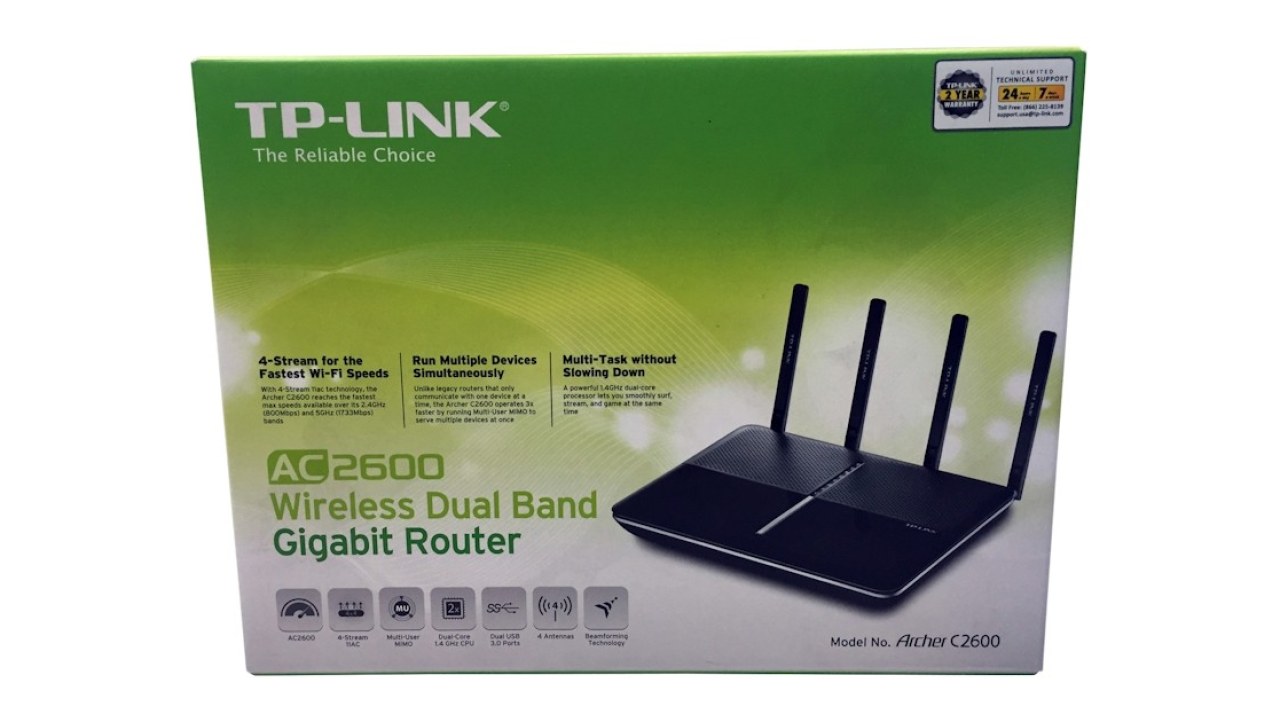 TP-LINK Archer C2600 MU-MIMO Wireless Dual-Band Router Review