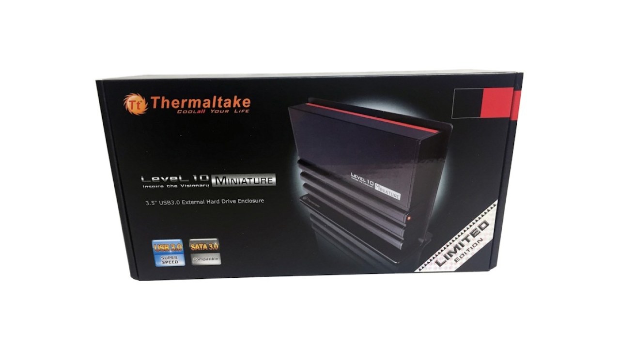 Thermaltake Level 10 Miniature (Mini) 3.5inch Storage Enclosure Review