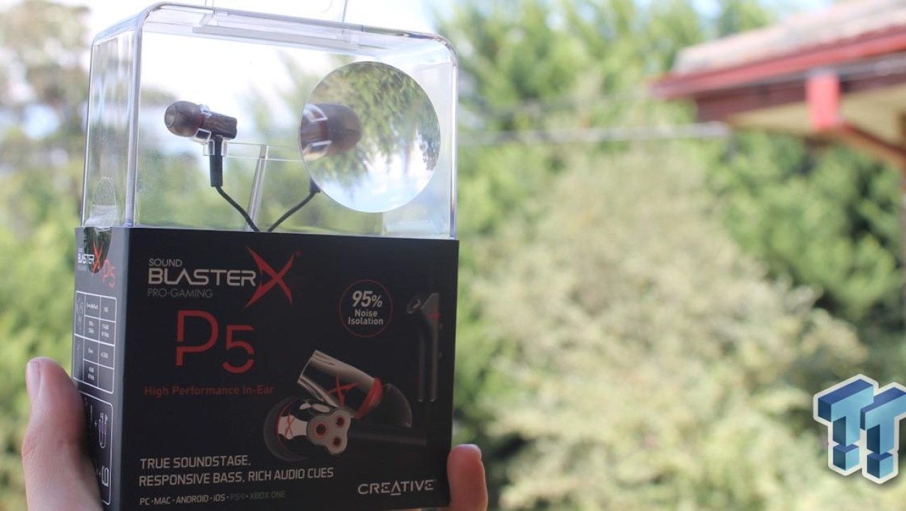 Creative Sound BlasterX P5 Pro-Gaming Earphones Review