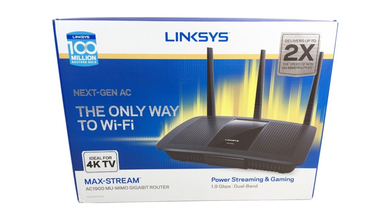 Linksys MAX-STREAM EA7500 AC1900 MU-MIMO Wireless Router Review