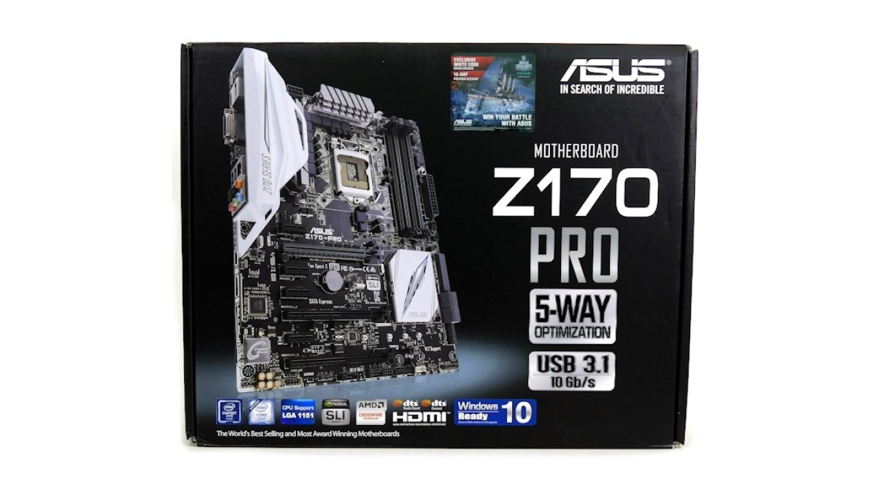 ASUS Z170-PRO (Intel Z170) Motherboard Review