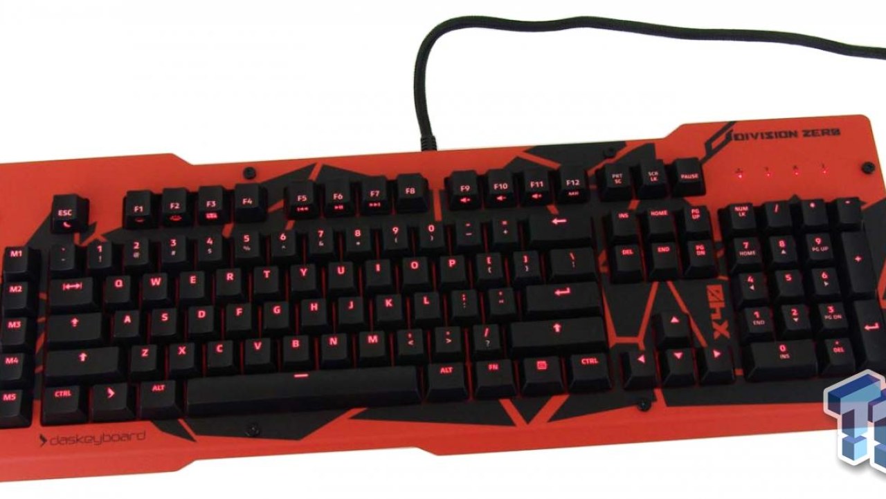 Das Keyboard Division Zero X40 Pro Mechanical Gaming Keyboard Review